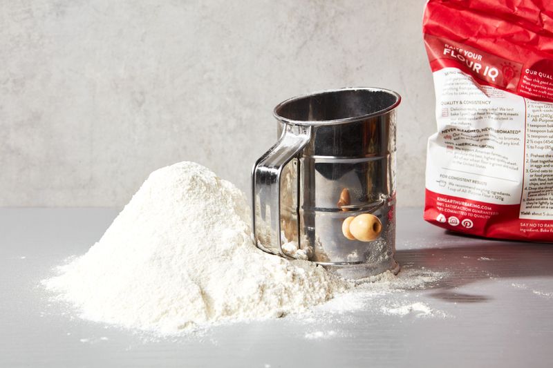 Opened Bags Of Flour