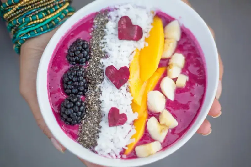 Pink Smoothie Bowls