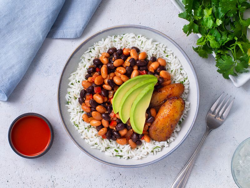 Rice And Bean Bowl