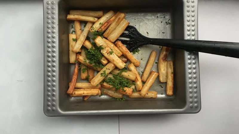 Roasted Salsify With Olive Oil And Herbs