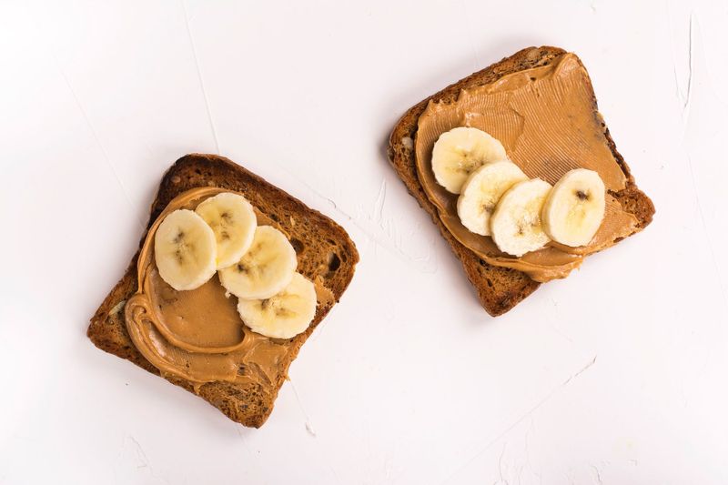 Peanut Butter On Wholegrain Toast