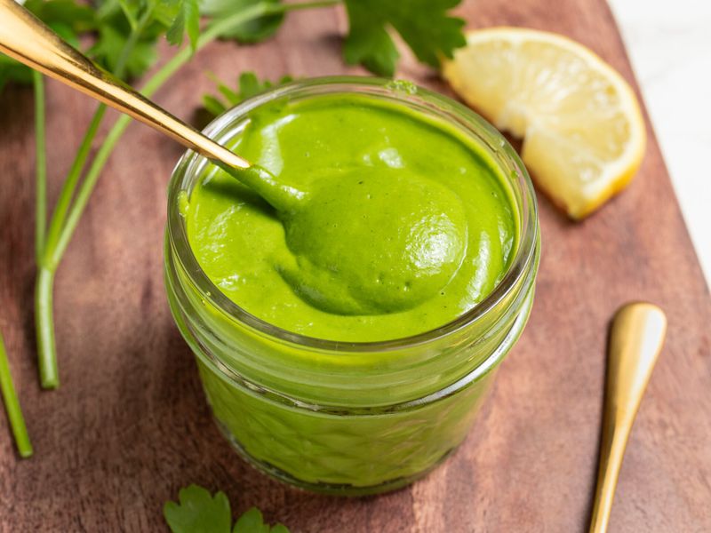 Fold Into Savoury Sauces Or Dressings With Herbs And Lemon