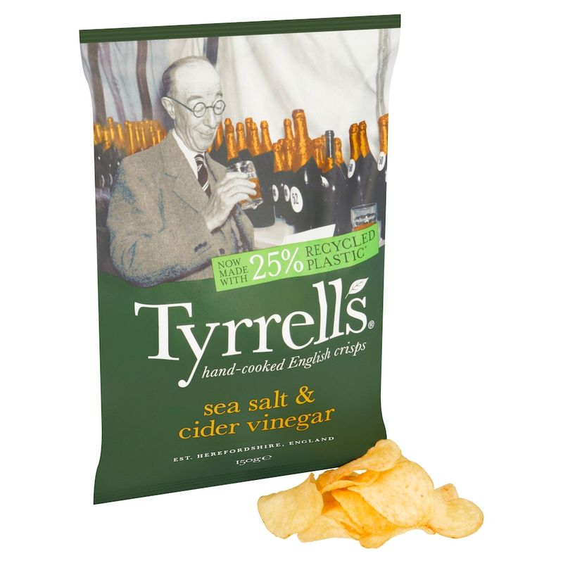 Tyrrells Sea Salt & Cider Vinegar Crisps