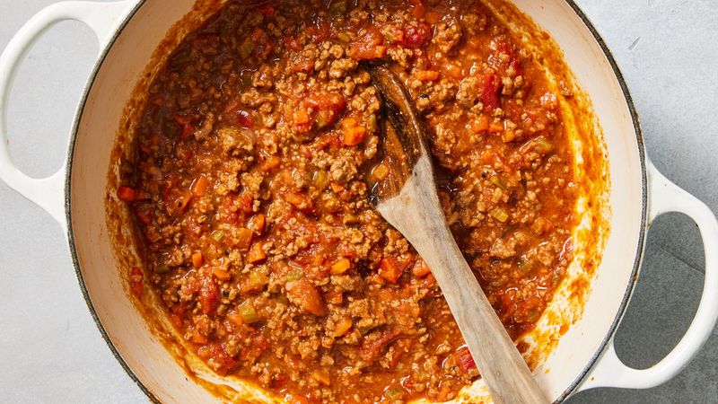 Simmer Gently To Let The Sauce Develop Fully