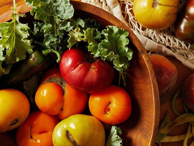 Damaging Produce While Searching Displays