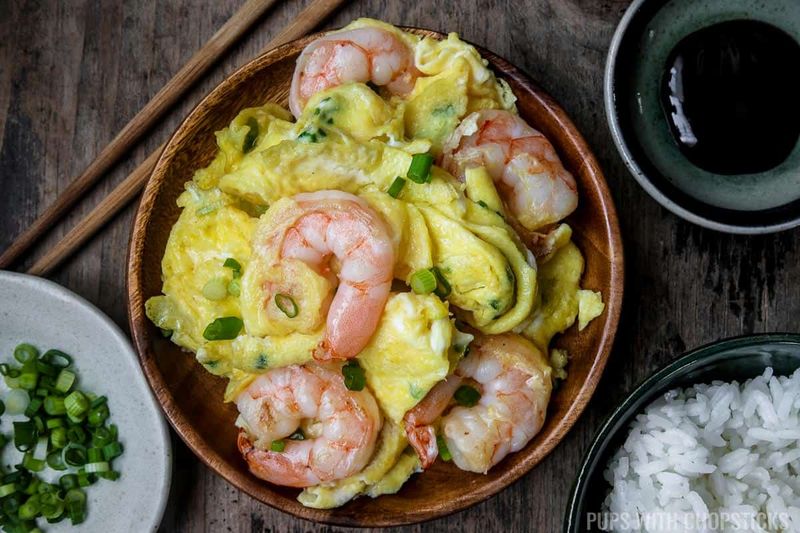 Shrimp And Egg White Bowl