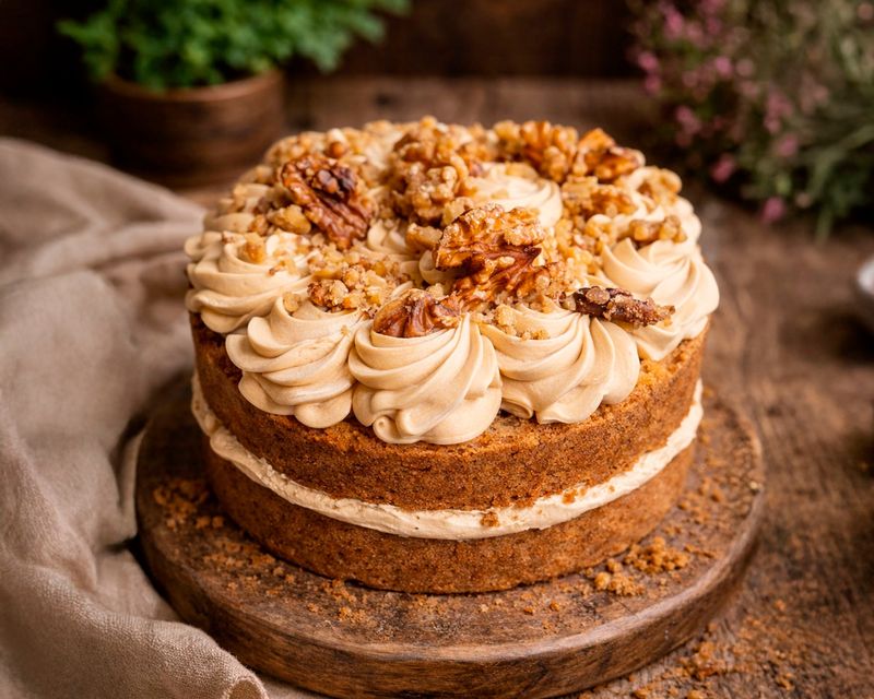 Coffee And Walnut Cake