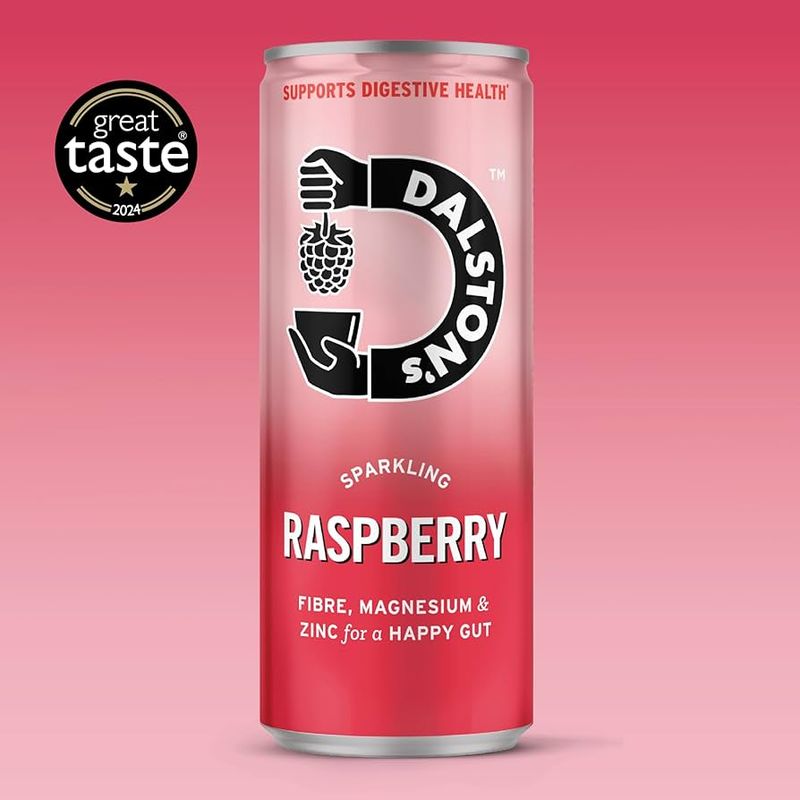 Dalston's Sparkling Raspberry Prebiotic Soda