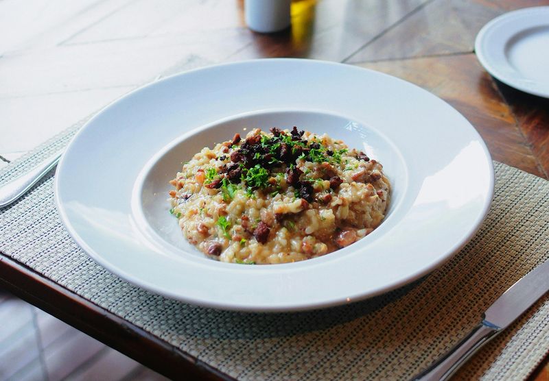 Risotto With Truffle Oil