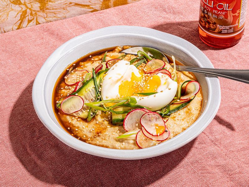 Go Savoury With A Soft Egg And Spring Onions