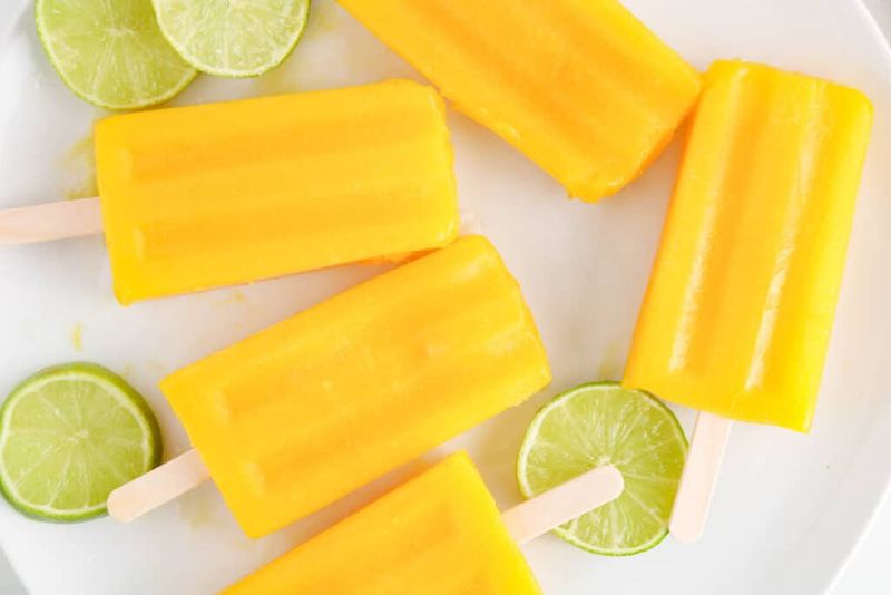 Mango Ice Lollies