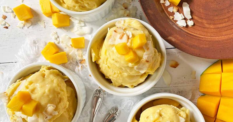 Mango Ice Cream