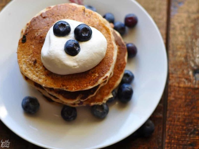 Blueberries And Greek Yoghurt