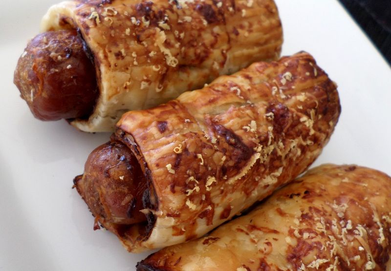 Marmite Sausage Rolls