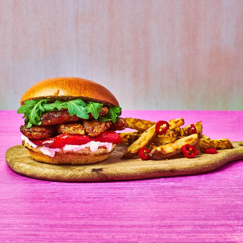 Marmite Veggie Burger