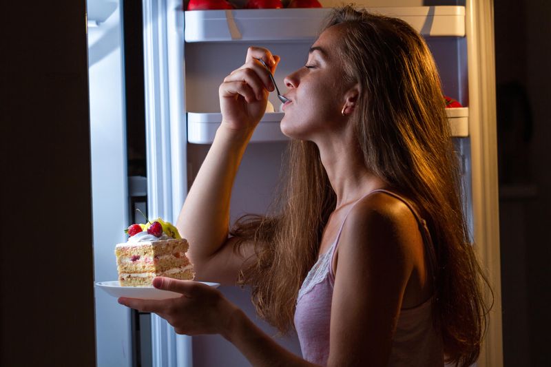 Dishes Eaten Standing In The Kitchen At Midnight