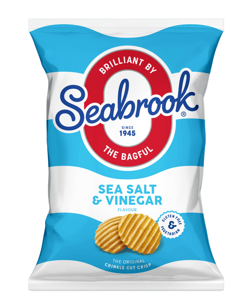 Seabrook Sea Salt & Vinegar Crisps