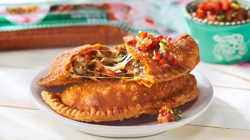 Cheesy Beef Empanadas