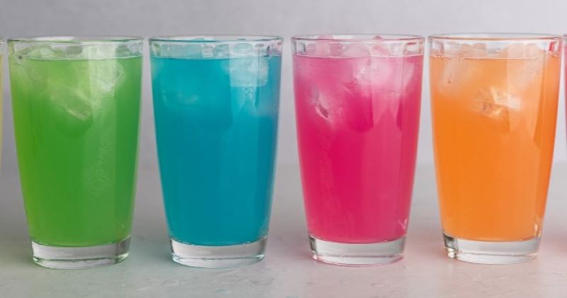 Loving Brightly Coloured Soft Drinks