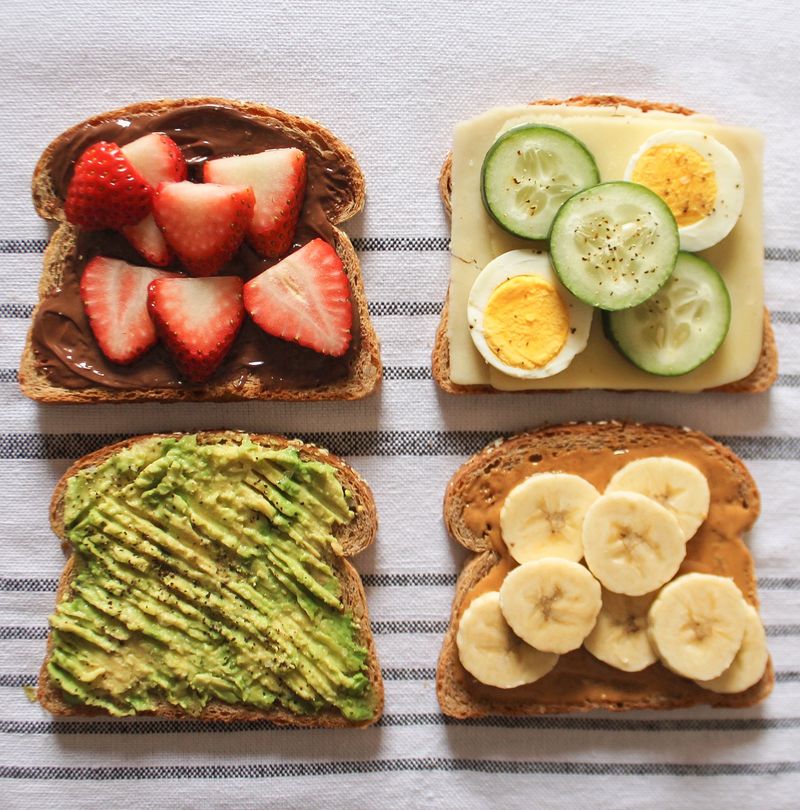 Cereal Or Toast With Toppings