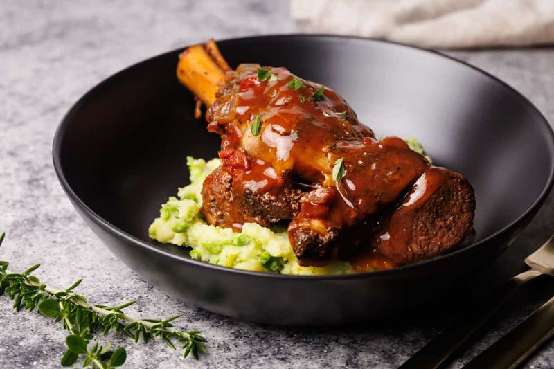 Slow-Cooked Lamb Shanks