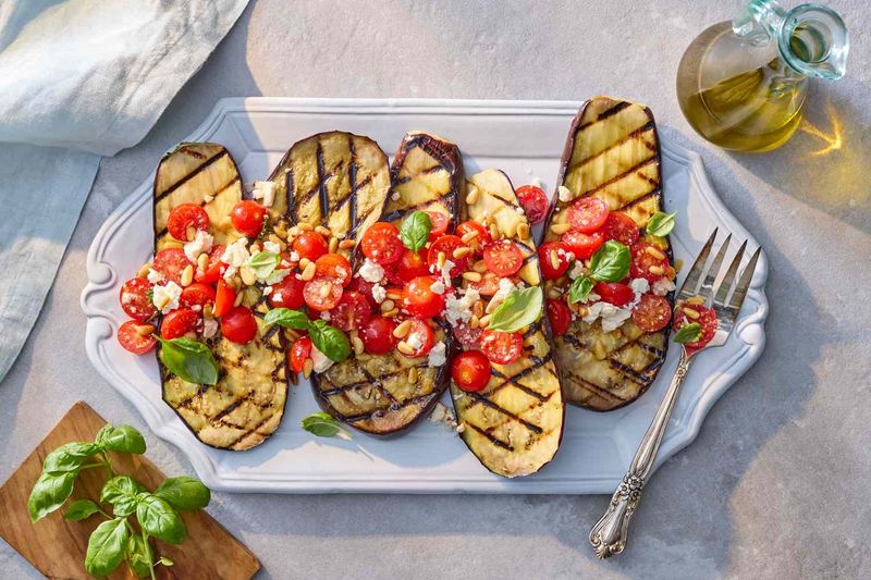 Grilled Aubergine