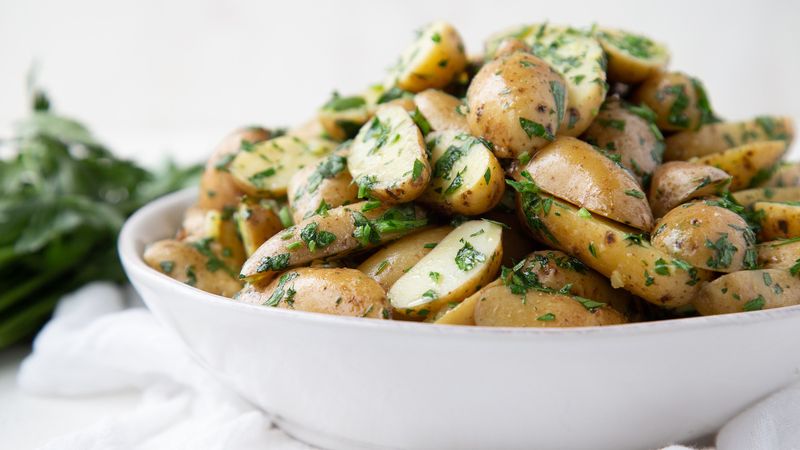 Buttered New Potatoes
