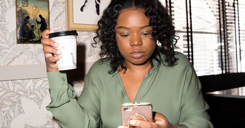 Talking On The Phone While Ordering
