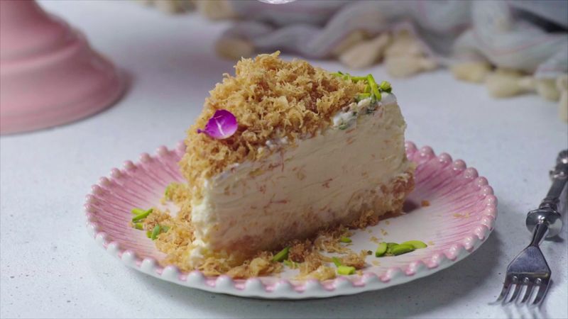 Kunafa Cheesecake