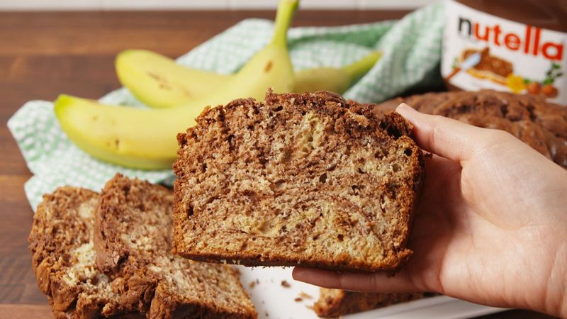 Nutella Banana Bread