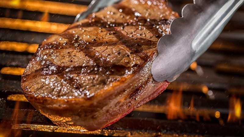 You Must Flip Meat Constantly While Cooking