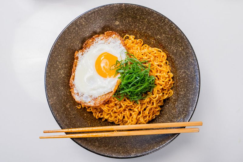 Instant Noodles With Added Extras
