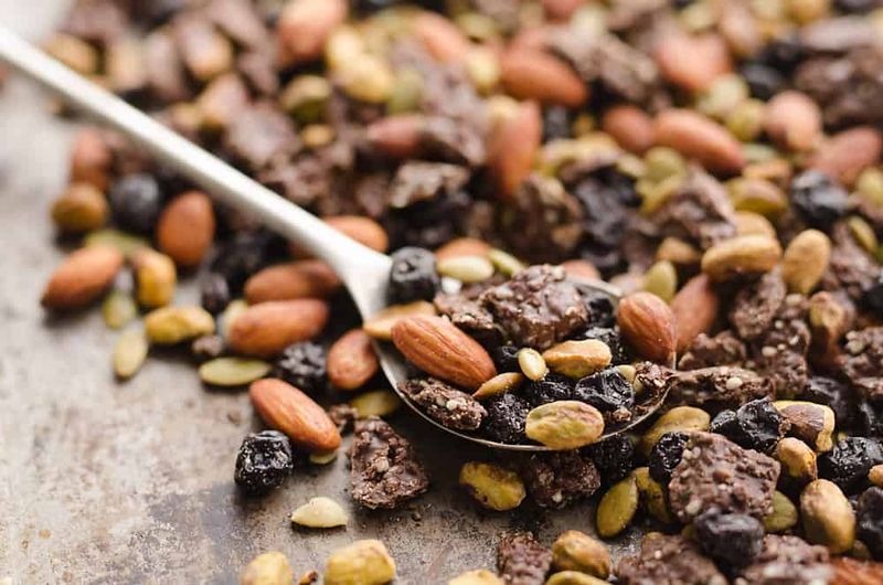 Trail Mix With Nuts And Dark Chocolate