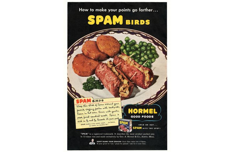 Spam Wartime And Post-War Promotional Ads (1940s–1950s)