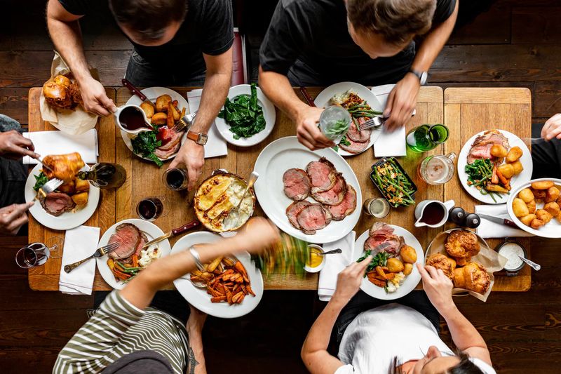 Reaching Across Plates Without Asking