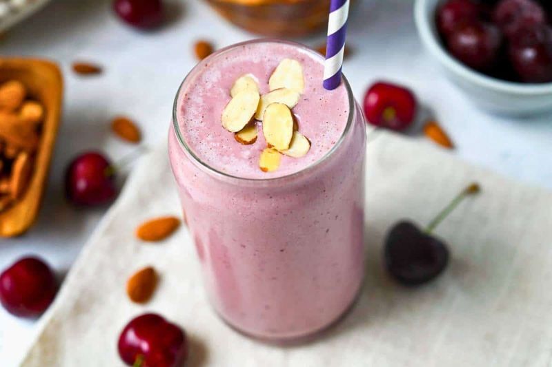 Cherry Almond Smoothie