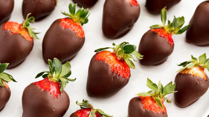 Chocolate-Dipped Strawberries