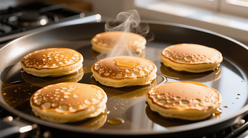 Cook Until Tiny Bubbles Form On Top