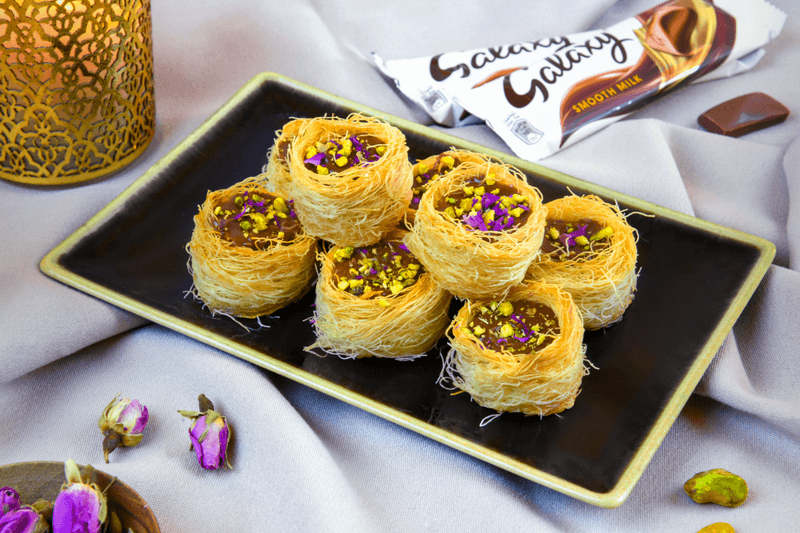 Chocolate-Filled Kunafa