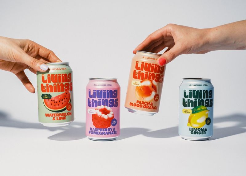 Living Things Prebiotic Soda