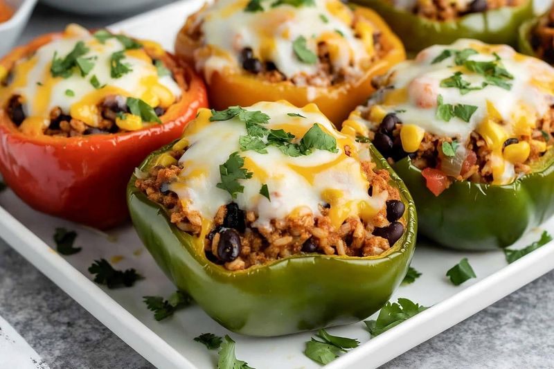 Quesadilla Stuffed Peppers