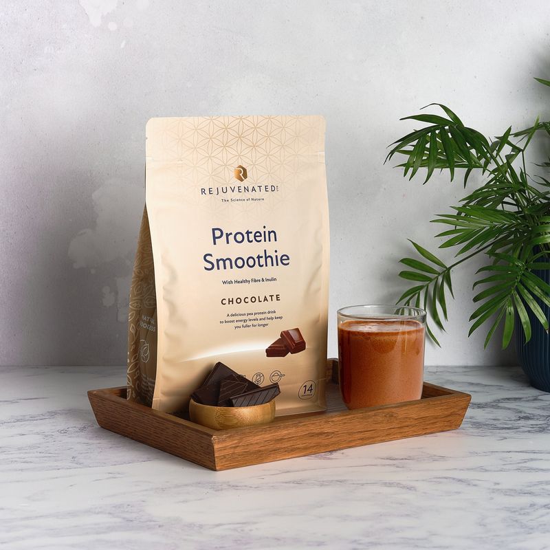 Rejuvenated Chocolate Protein Smoothie
