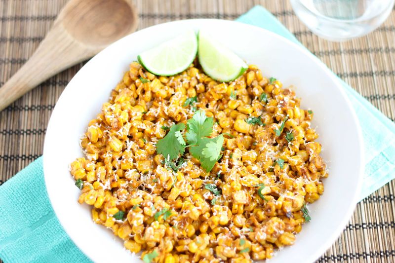 Mexican Street Corn Off The Cob