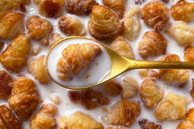 Pastry Cereal (Mini Croissant And Puff Pastry Bites)