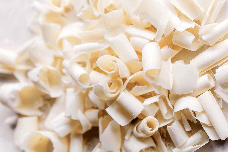 White Chocolate Curls