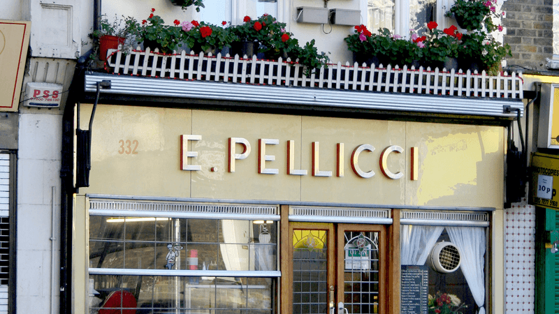 E Pellicci (Bethnal Green, London)