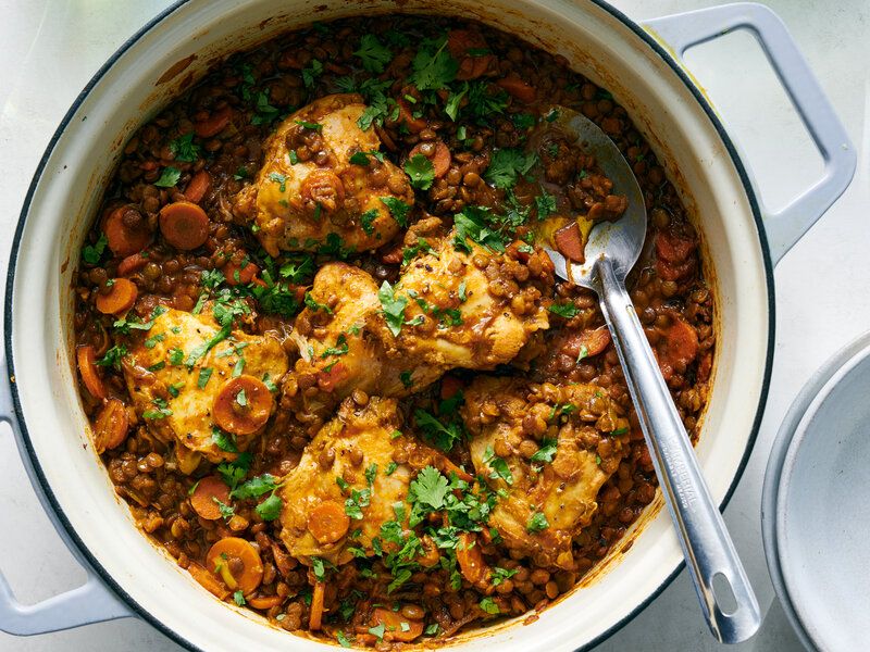 Chicken And Lentil Stew