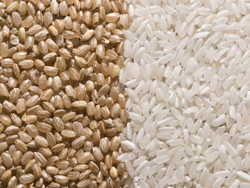 Brown Rice And White Rice Come From The Same Grain