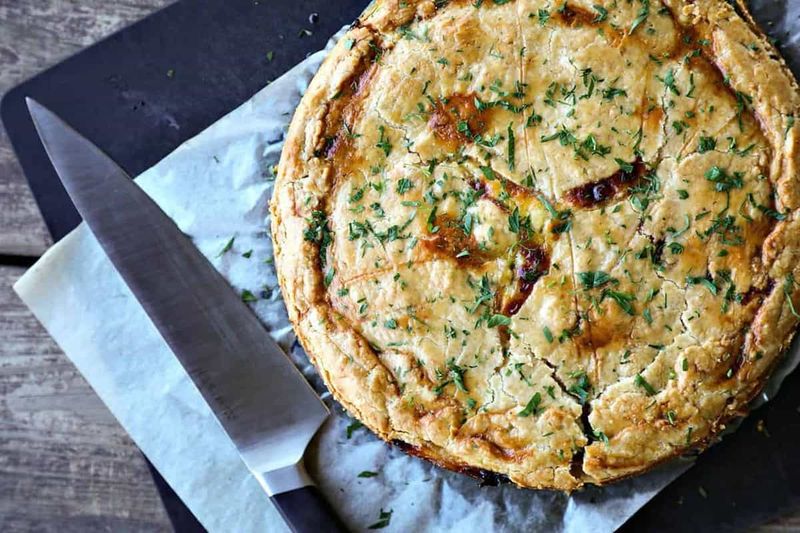 Onion And Cheese Pie