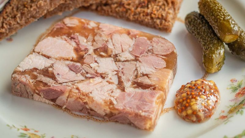 Tobă (Head Cheese Terrine)